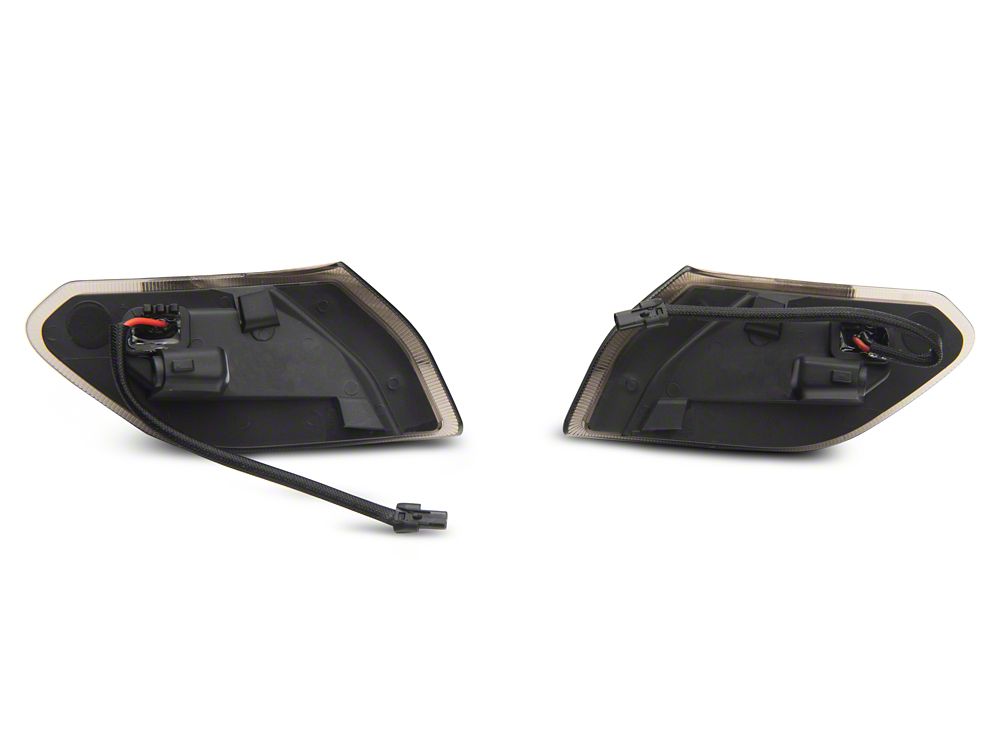 Raxiom Axial Series LED Side Marker Lights; Smoked (18-25 Jeep Wrangler JL)