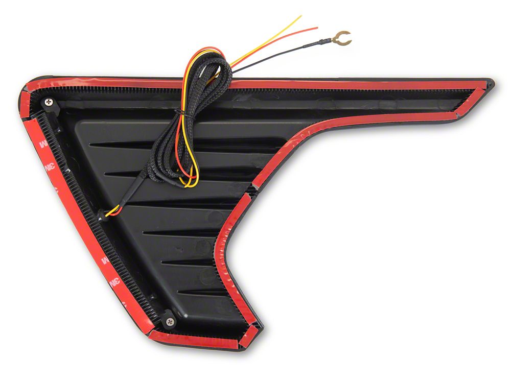 Raxiom LED Fender Vent Lighting with DRL and Turn Signal (18-25 Jeep Wrangler JL)