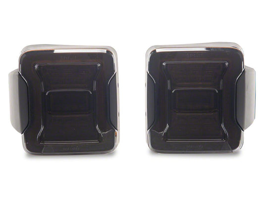 Raxiom LED Tail Lights; Red Housing; Smoked Lens (07-18 Jeep Wrangler JK)