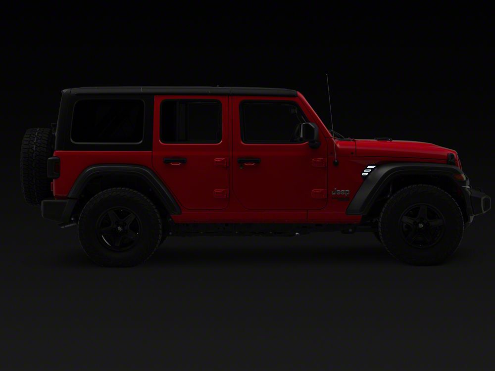 Raxiom Axial Series LED Fender Lights with Sequential Turn Signal Function (18-25 Jeep Wrangler JL)