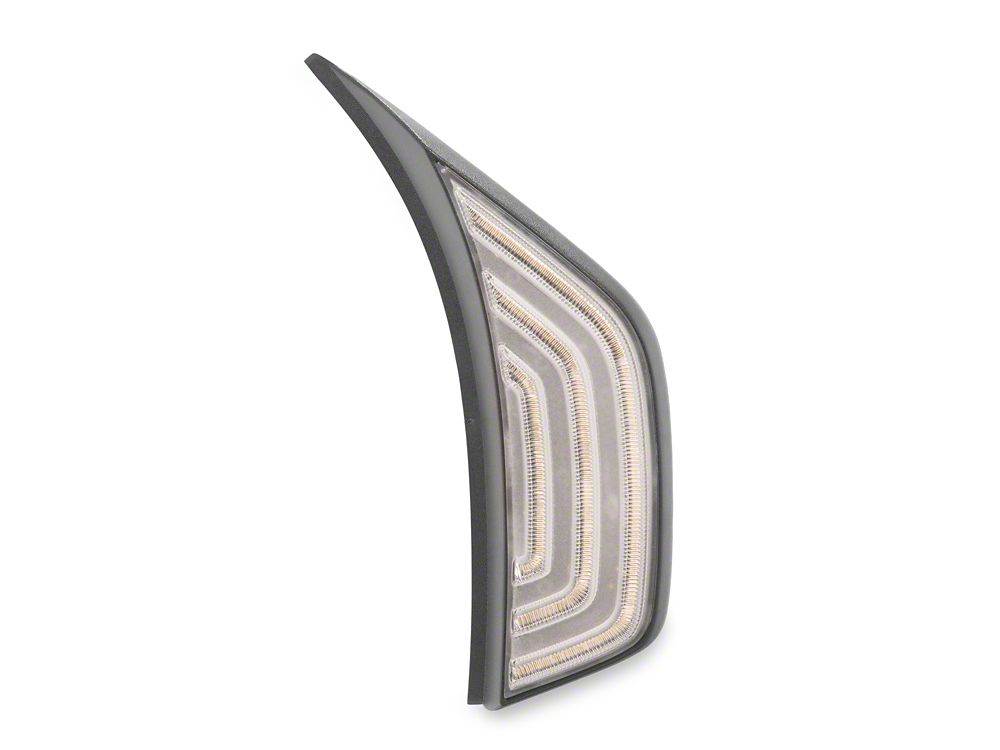 Raxiom Axial Series Sequential LED Fender Vent Sidemarker; Clear (18-25 Jeep Wrangler JL)