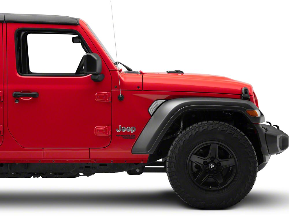 Raxiom Axial Series Sequential LED Fender Vent Sidemarker; Clear (18-25 Jeep Wrangler JL)