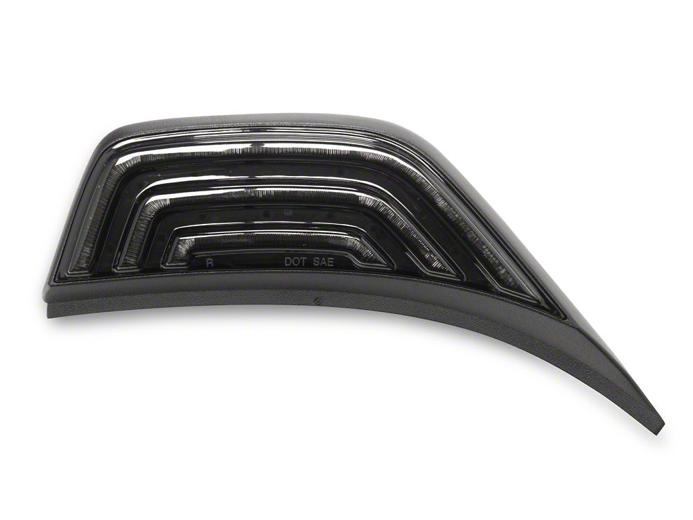 Raxiom Axial Series LED Fender Vent Sidemarker; Smoked (18-25 Jeep Wrangler JL)