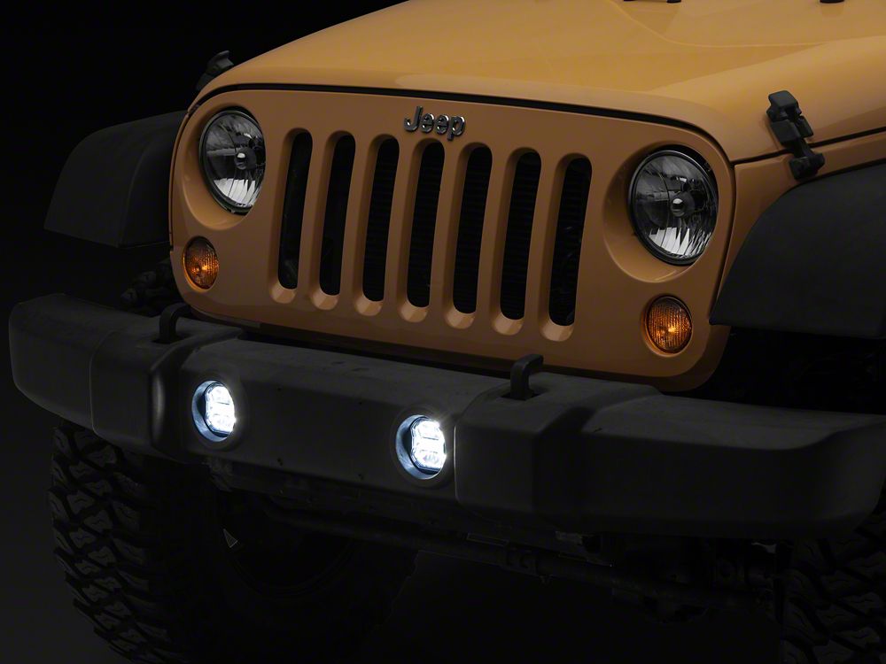 Raxiom Axial Series Vision LED Fog Lights (07-18 Jeep Wrangler JK)