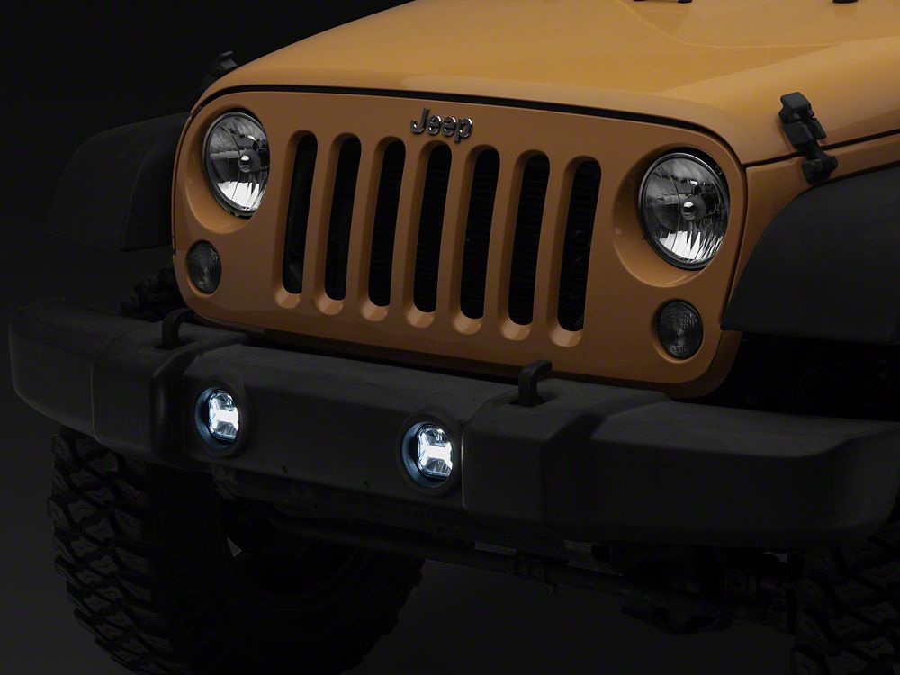 Raxiom Axial Series Vision LED Fog Lights (07-18 Jeep Wrangler JK)