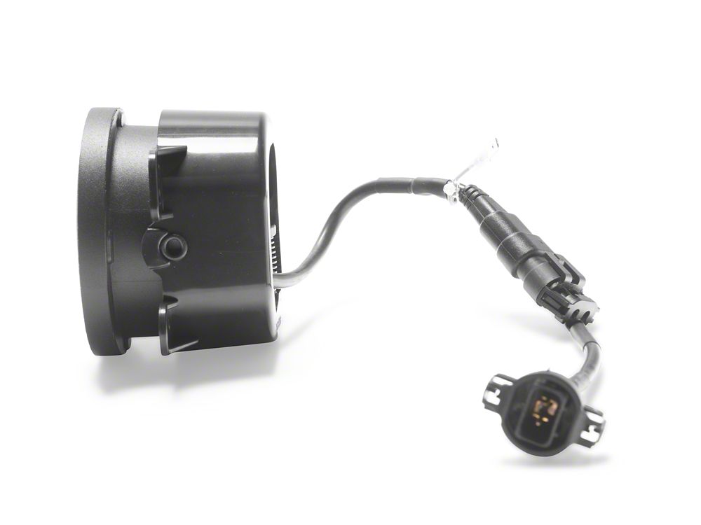 Raxiom Axial Series LED Angel Eye Fog Lights; Amber and White (07-18 Jeep Wrangler JK)