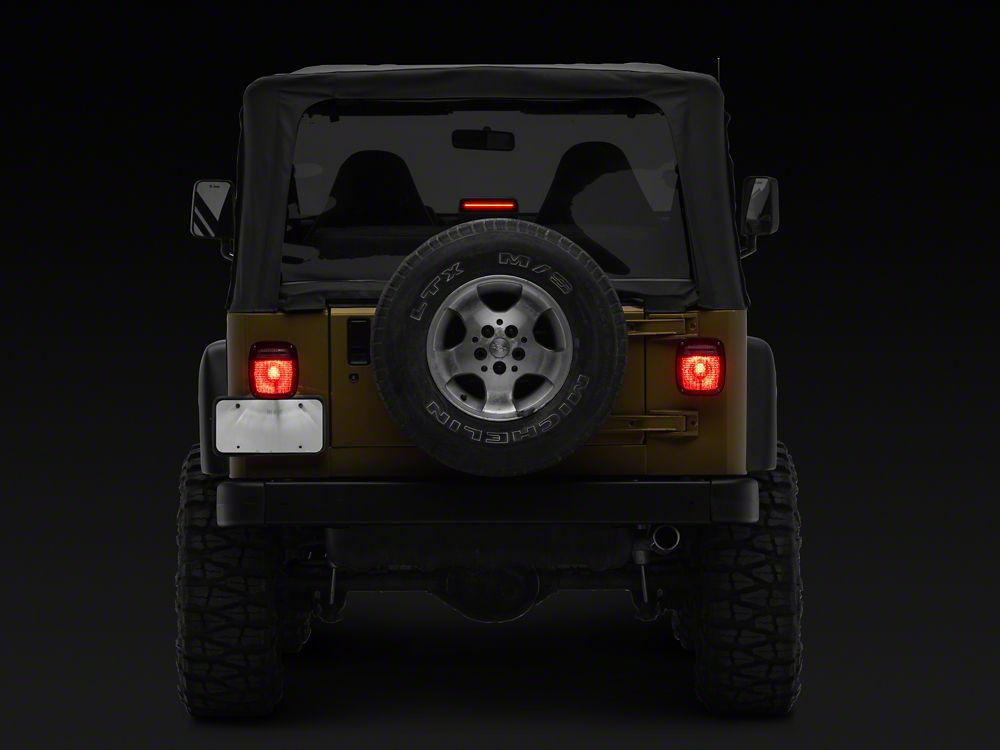 Raxiom LED Third Brake Light; Smoked (97-06 Jeep Wrangler TJ)