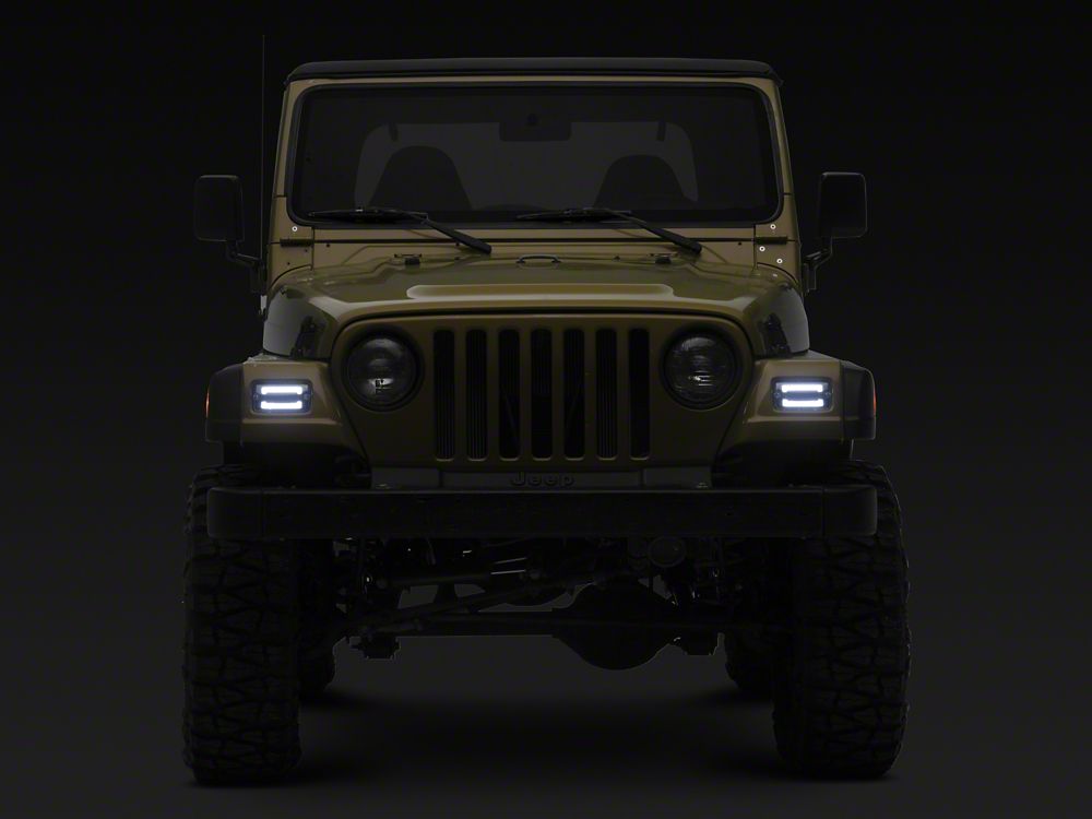 Raxiom Axial Series LED Sequential Cornering Lights; Clear (97-06 Jeep Wrangler TJ)