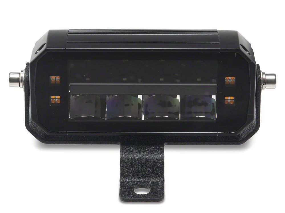 Raxiom Cowl Mounted LED Light Kit with Brackets; White LED; Clear Lens (18-25 Jeep Wrangler JL, Excluding Rubicon 392)