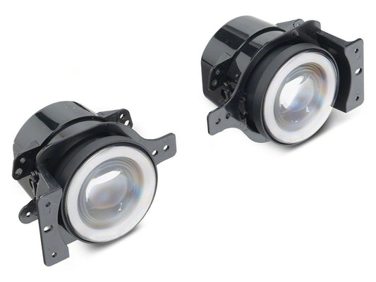 Raxiom LED Fog Lights with Amber Turn Signal (18-25 Jeep Wrangler JL)