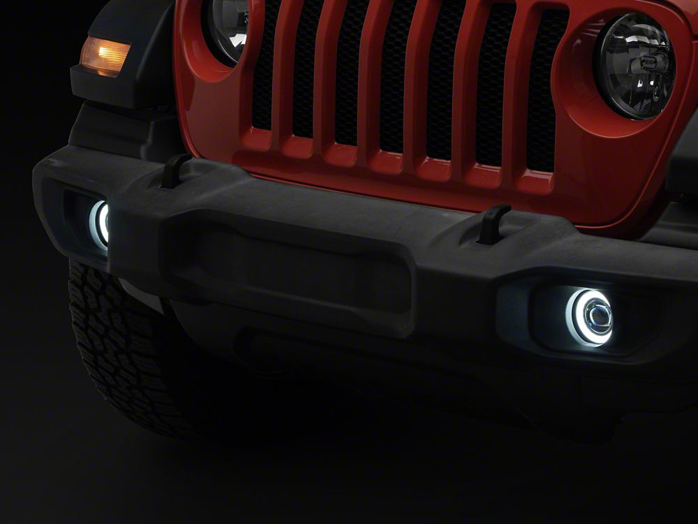 Raxiom LED Fog Lights with Amber Turn Signal (18-25 Jeep Wrangler JL)