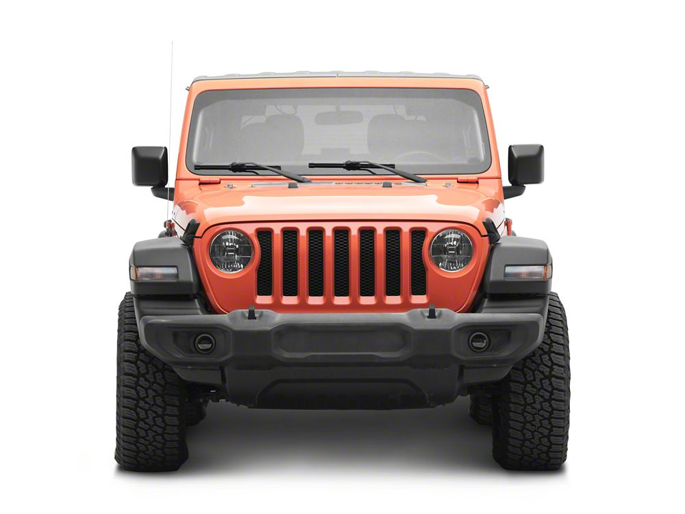 Raxiom LED Fog Lights with Amber Turn Signal (18-25 Jeep Wrangler JL)