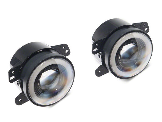 Raxiom LED Fog Lights with Amber Turn Signals (07-18 Jeep Wrangler JK)