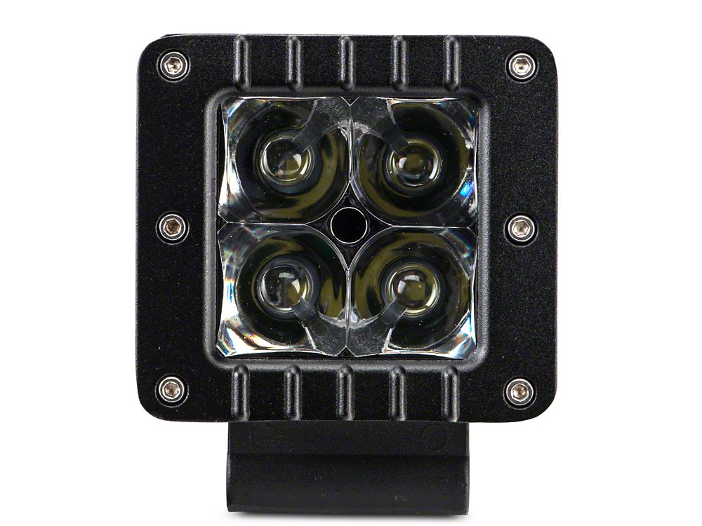 Raxiom 3-Inch Square LED Light (Universal; Some Adaptation May Be Required)
