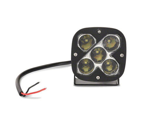 Raxiom 3-Inch Square High-Powered LED Light (Universal; Some Adaptation May Be Required)