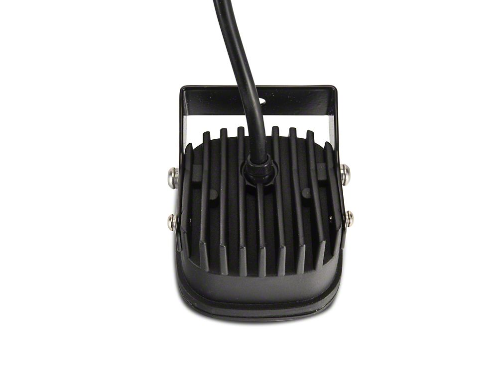 Raxiom 3-Inch Square High-Powered LED Light (Universal; Some Adaptation May Be Required)