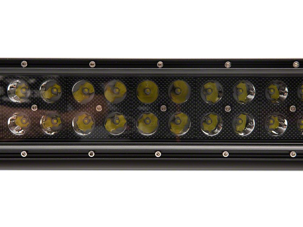 Raxiom 52-Inch Dual Row LED Light Bar with Windshield Mounting Brackets (20-25 Jeep Gladiator JT, Excluding Mojave)