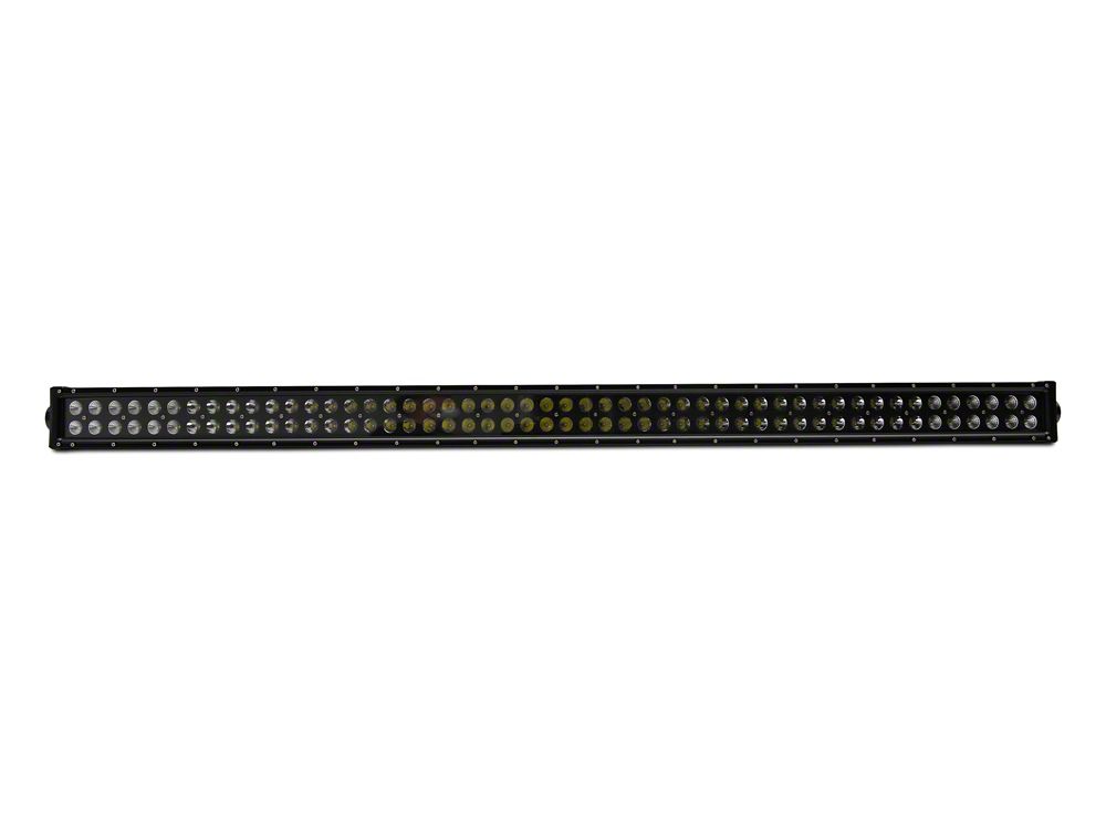 Raxiom 52-Inch Dual Row LED Light Bar with Windshield Mounting Brackets (20-25 Jeep Gladiator JT, Excluding Mojave)