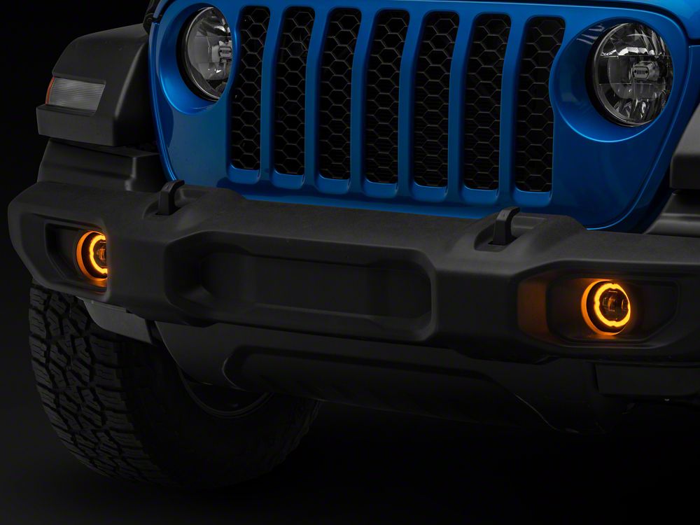 Raxiom Axial Series Angel Eye LED Fog Lights (20-25 Jeep Gladiator JT)