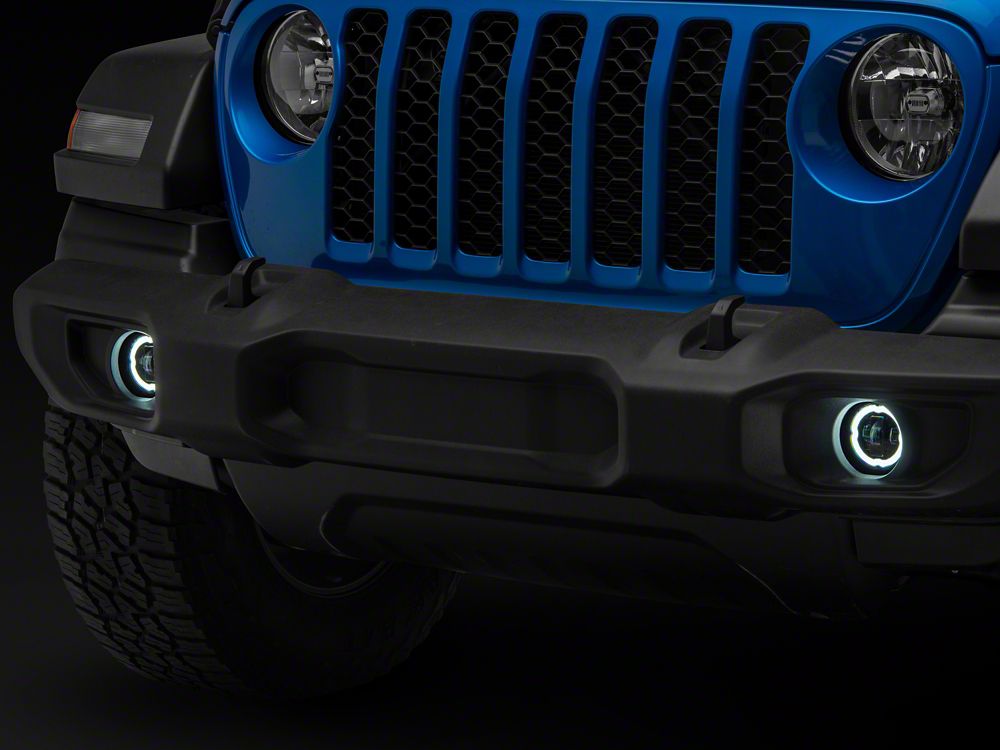 Raxiom Axial Series Angel Eye LED Fog Lights (20-25 Jeep Gladiator JT)