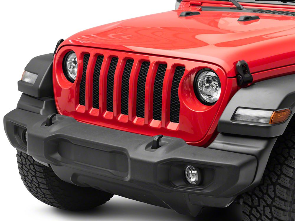 Raxiom Axial Series 7-Inch LED Daymaker Headlights; Chrome Housing; Clear Lens (20-25 Jeep Gladiator JT)
