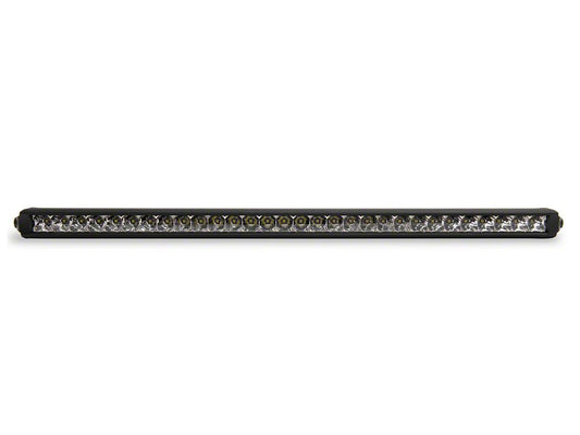 Raxiom Axial Series 30-Inch Single Row LED Light Bar with Hood Mounting Brackets (20-25 Jeep Gladiator JT)