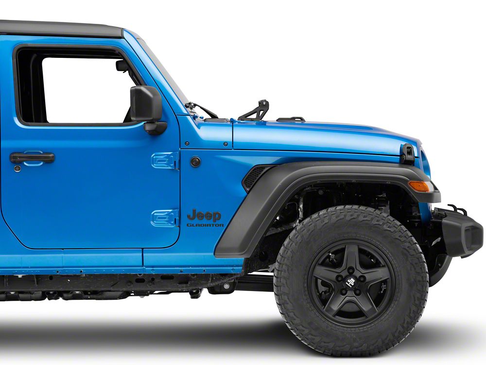 Raxiom Axial Series 30-Inch Single Row LED Light Bar with Hood Mounting Brackets (20-25 Jeep Gladiator JT)