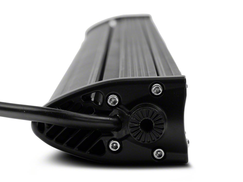 Raxiom Axial Series 30-Inch Single Row LED Light Bar with Hood Mounting Brackets (20-25 Jeep Gladiator JT)