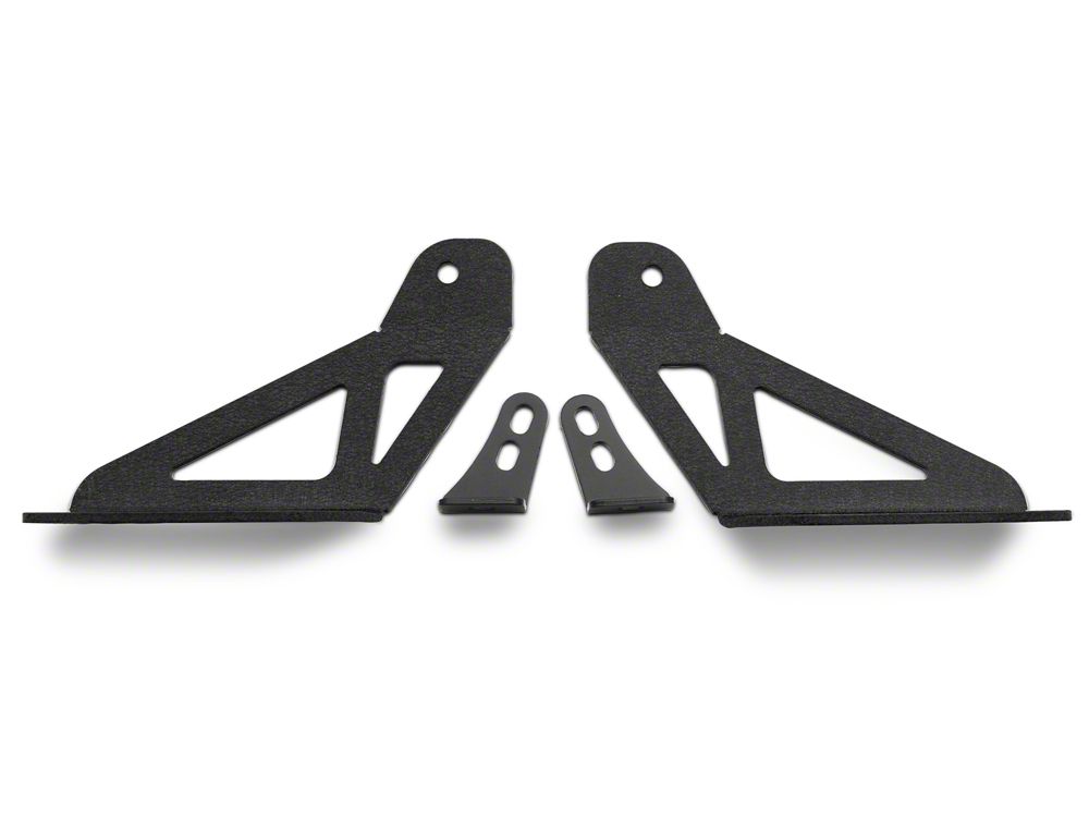 Raxiom Axial Series 30-Inch Single Row LED Light Bar with Hood Mounting Brackets (20-25 Jeep Gladiator JT)