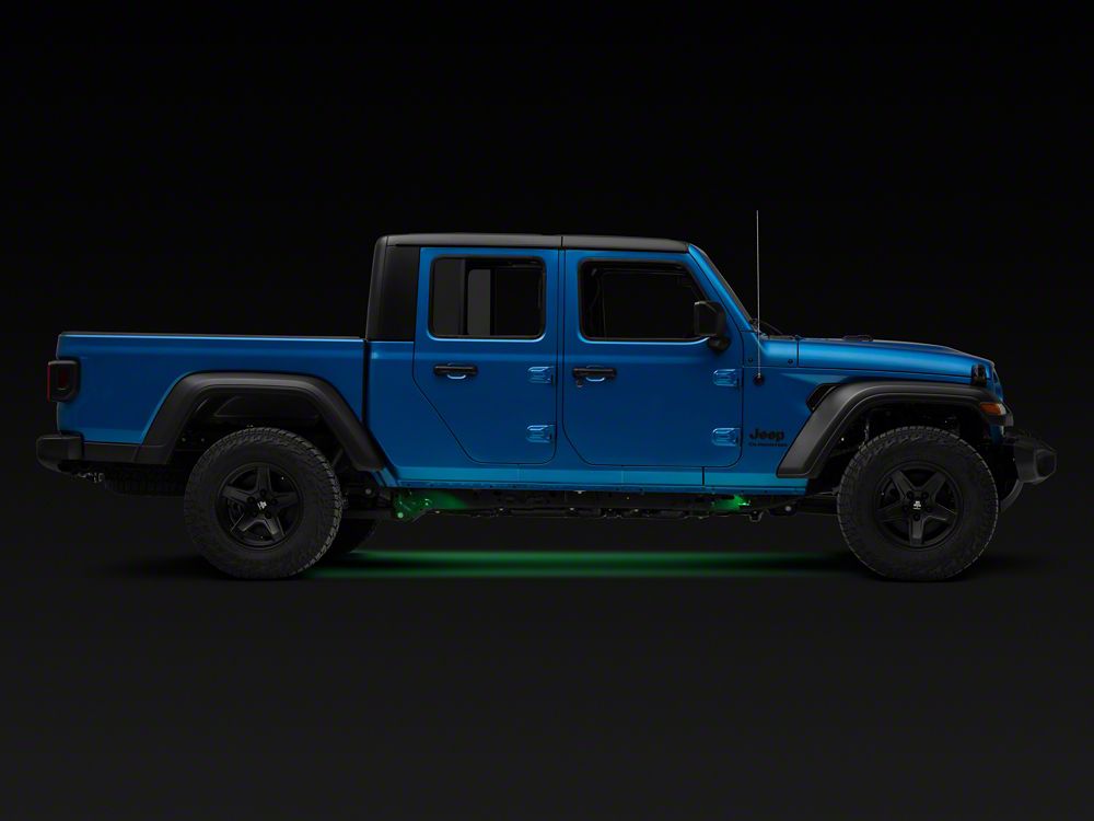 Raxiom Axial Series Multi-Color Underbody Rock Light Kit with Bluetooth Remote (Universal; Some Adaptation May Be Required)