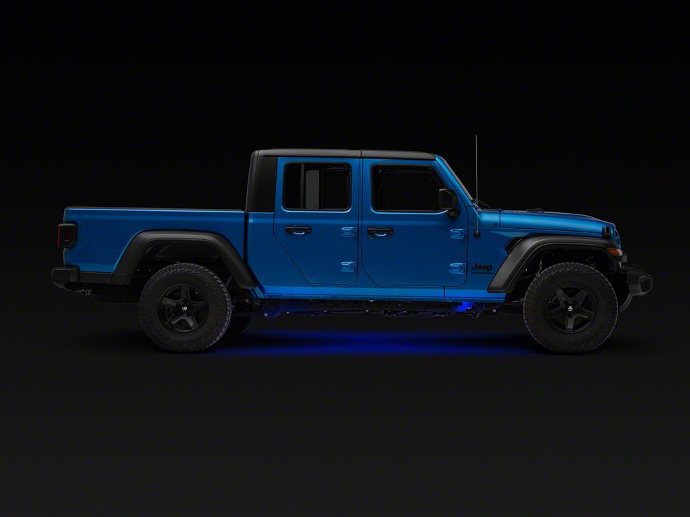Raxiom Axial Series Multi-Color Underbody Rock Light Kit with Bluetooth Remote (Universal; Some Adaptation May Be Required)