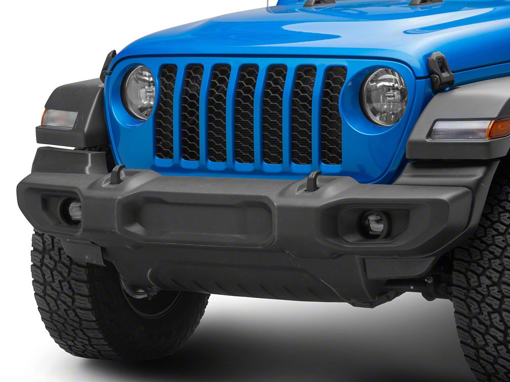 Raxiom Axial Series LED Angel Eye Fog Lights; Yellow/White Switchback LED (20-25 Jeep Gladiator JT)