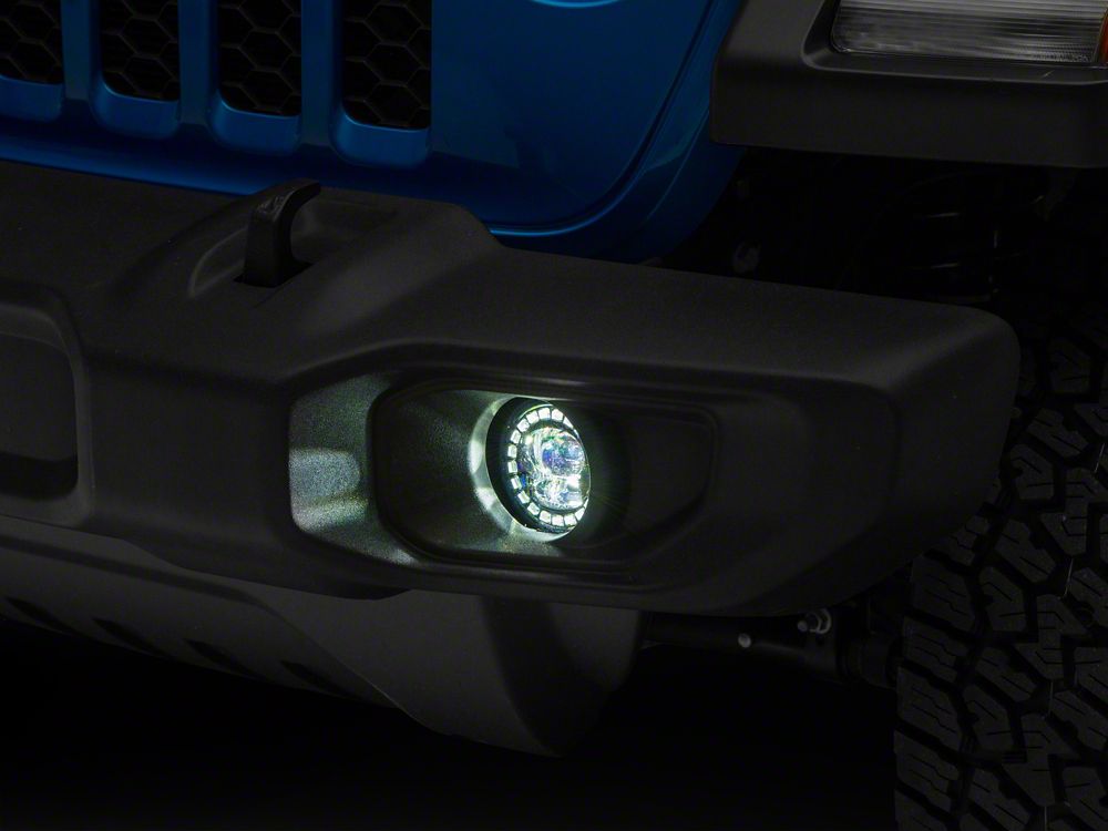 Raxiom Axial Series Nighthawk LED Fog Lights (20-25 Jeep Gladiator JT Sport)