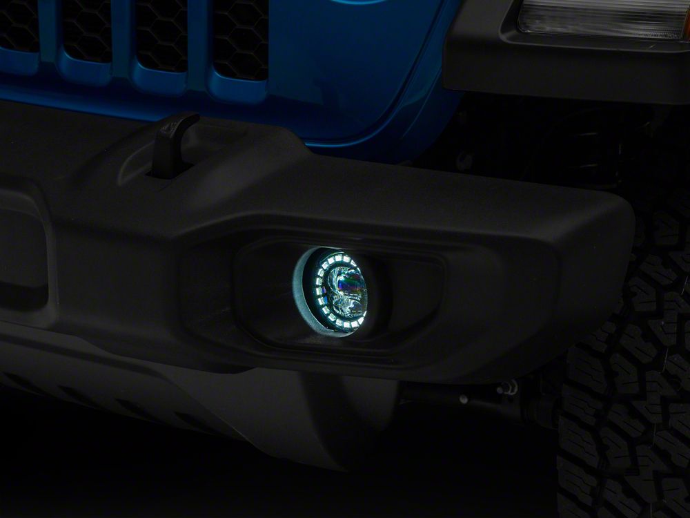 Raxiom Axial Series Nighthawk LED Fog Lights (20-25 Jeep Gladiator JT Sport)