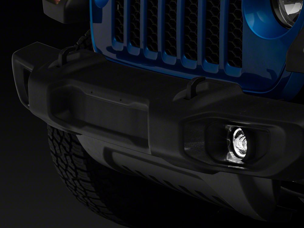 Raxiom Axial Series LED Fog Lights with Halo (20-25 Jeep Gladiator JT)