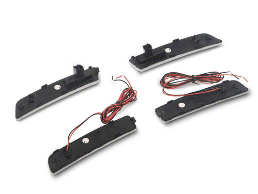 Raxiom LED Side Marker Lights; Clear (21-26 Mustang Mach-E)