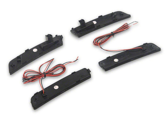 Raxiom LED Side Marker Lights; Smoked (21-26 Mustang Mach-E)