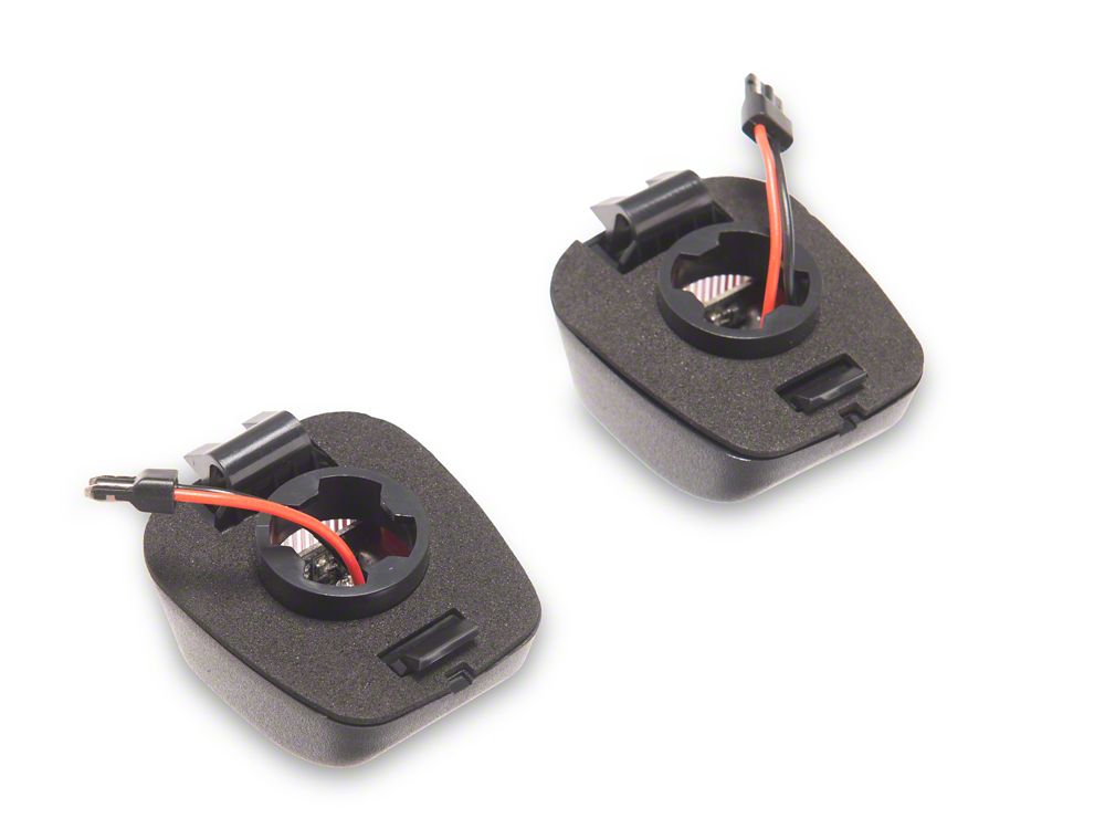 Raxiom Axial Series LED License Plate Lamps; White and Red (07-19 Frontier)