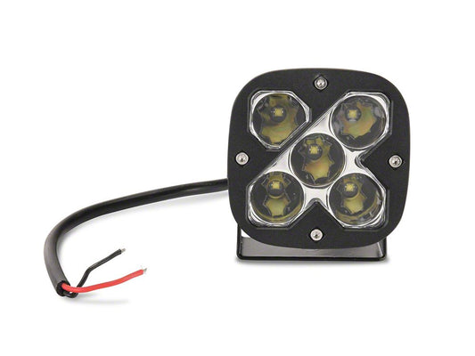 Raxiom 3-Inch Square High-Powered LED Light (Universal; Some Adaptation May Be Required)