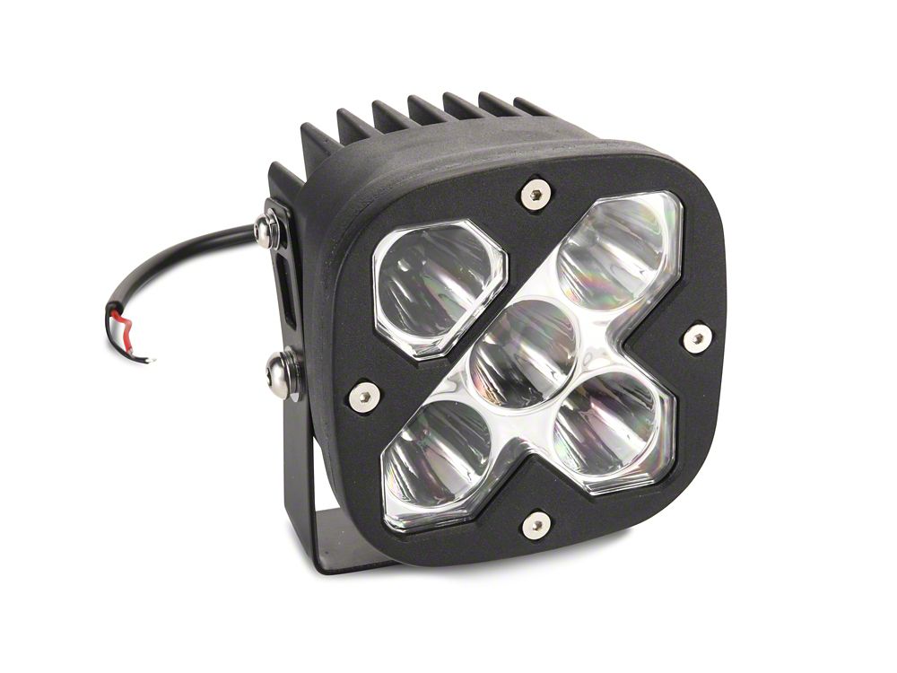 Raxiom 4.25-Inch Square High-Powered LED Light