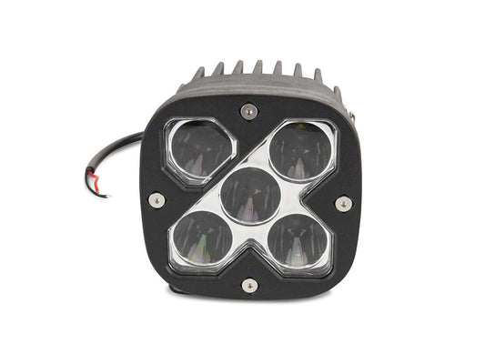 Raxiom 4.25-Inch Square High-Powered LED Light
