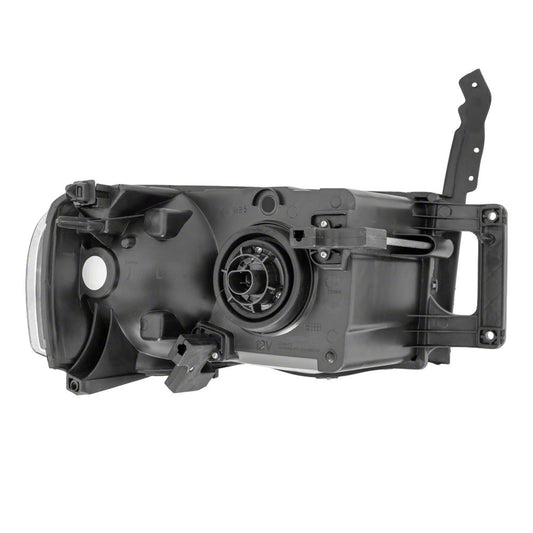 Raxiom Crystal Headlights; Black Housing; Clear Lens (02-05 RAM 1500)