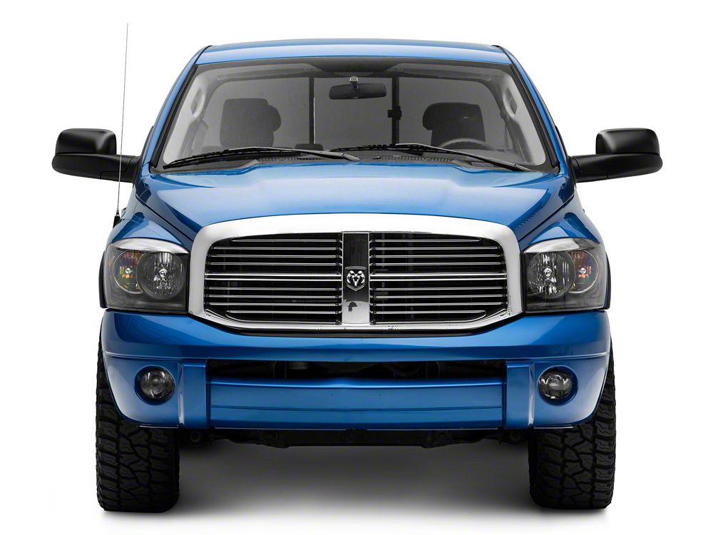 Raxiom Axial Series Euro Headlights; Black Housing; Clear Lens (06-08 RAM 1500)