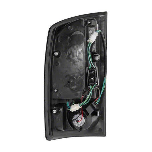 Raxiom LED Tail Lights; Black Housing; Clear Lens (02-05 RAM 1500)