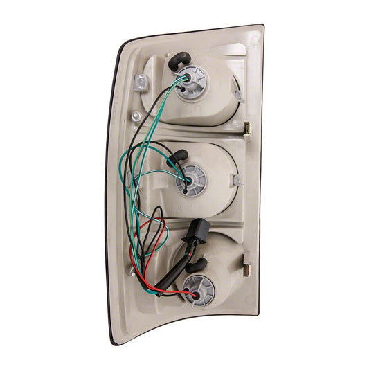 Raxiom Axial Series Tail Lights; Black Housing; Smoked Lens (02-05 RAM 1500)