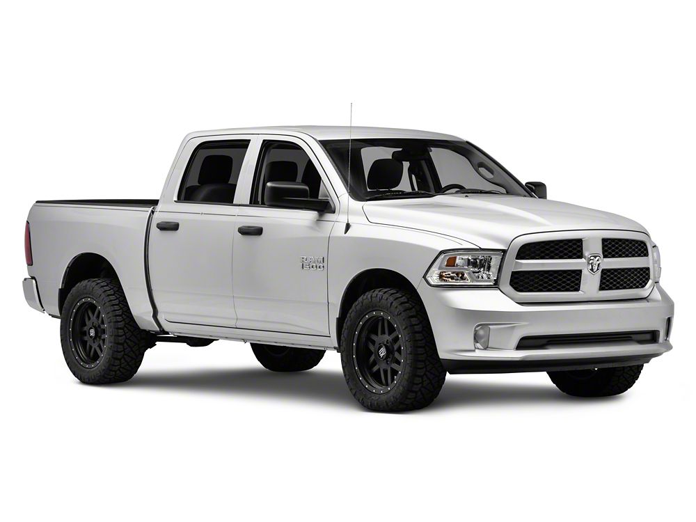 Raxiom LED Halo Headlights; Chrome Housing; Clear Lens (09-18 RAM 1500 w/ Factory Halogen Non-Projector Headlights)
