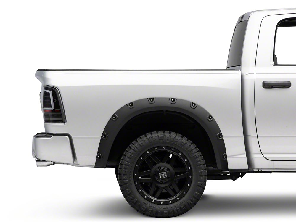 Raxiom Axial Series LED Tail Lights; Black Housing; Clear Lens (09-18 RAM 1500 w/ Factory Halogen Tail Lights)