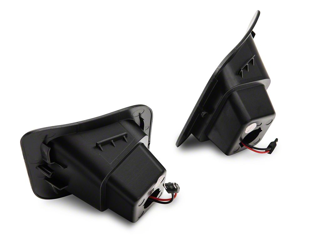 Raxiom Axial Series LED License Plate Lamps; Smoked (13-18 RAM 1500)