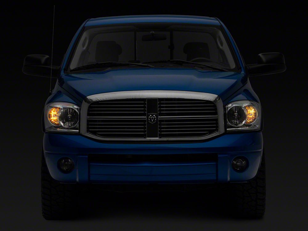 Raxiom Axial Series OEM Style Replacement Headlights; Chrome Housing; Clear Lens (06-08 RAM 1500)