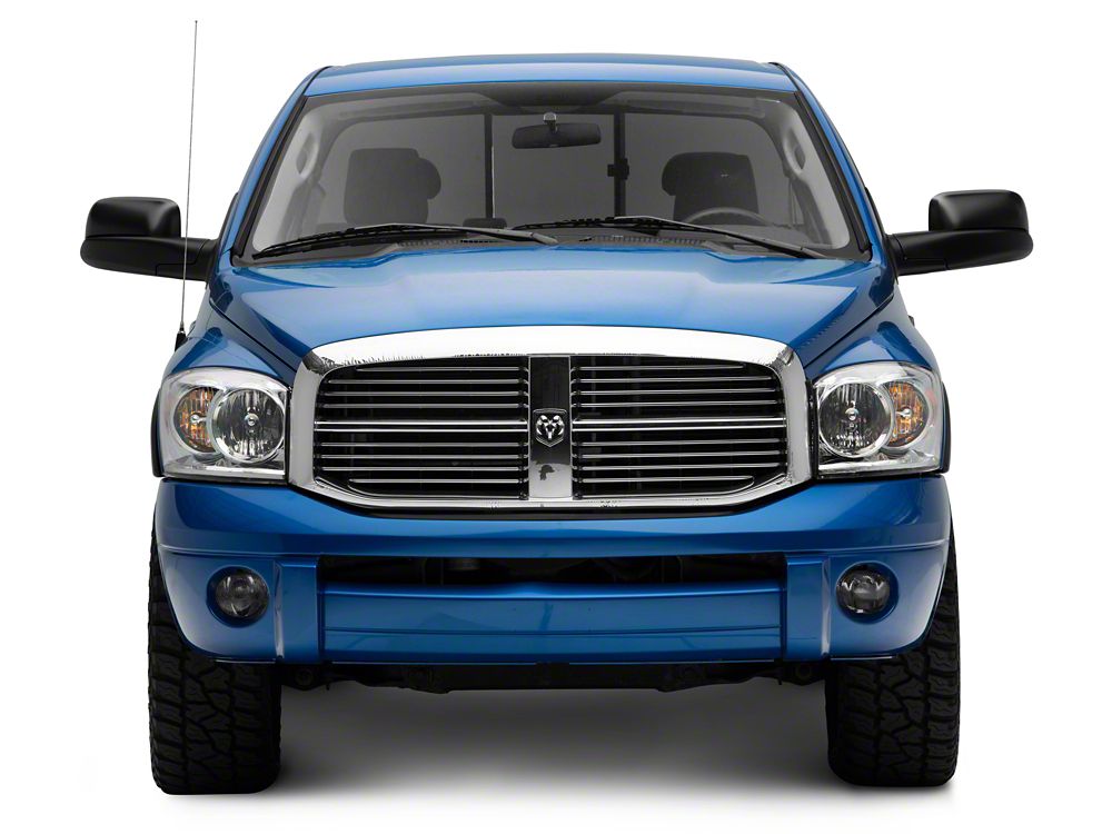 Raxiom Axial Series OEM Style Replacement Headlights; Chrome Housing; Clear Lens (06-08 RAM 1500)